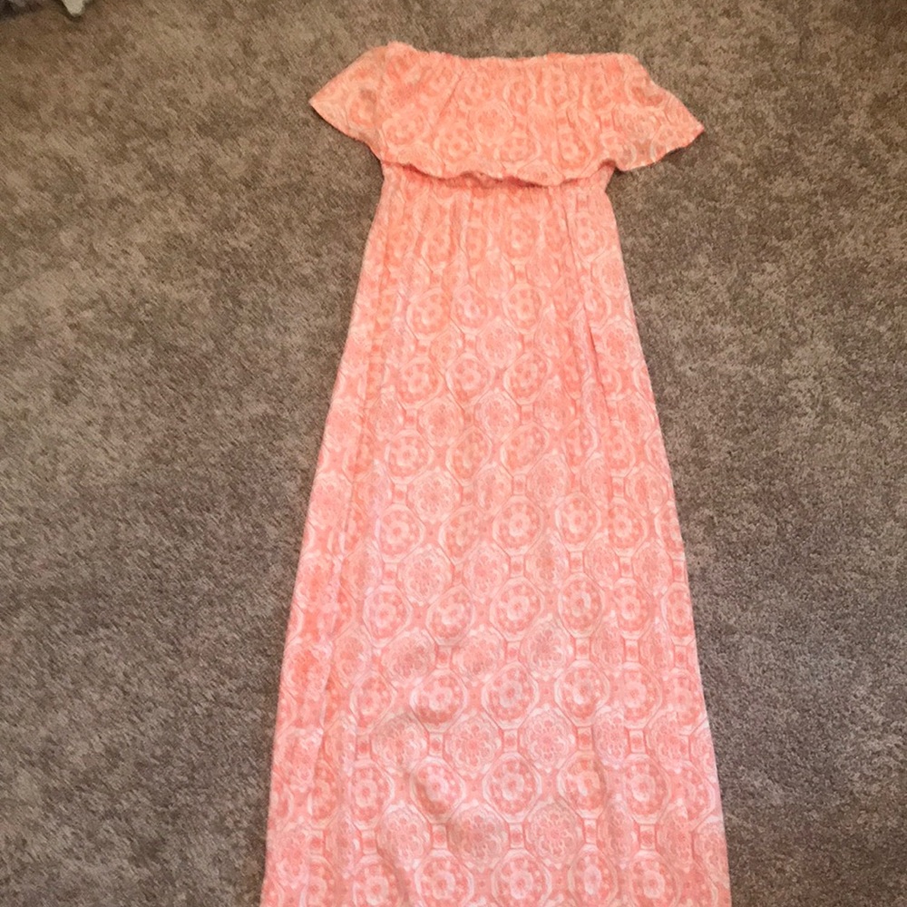 Strapless Maxi Dress